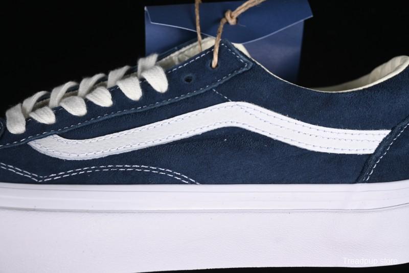Vans Old Skool 36 LX Full Suede Retro Low-Top Canvas Vulcanized Sneakers - VN000CNGCIE