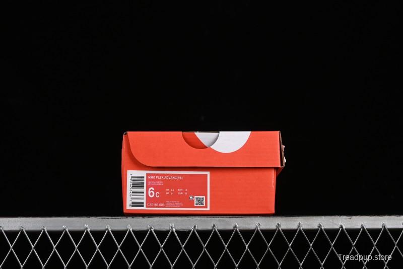 Nike Flex Advance Hook and Loop Breathable Soft Lightweight Kids Shoes - CZ0186-006