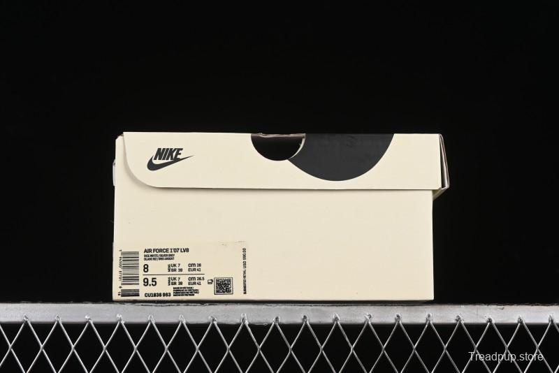 Nike Air Force 1 '07 Low QR Code Light Grey Starry Casual Sneakers - CU1836-963