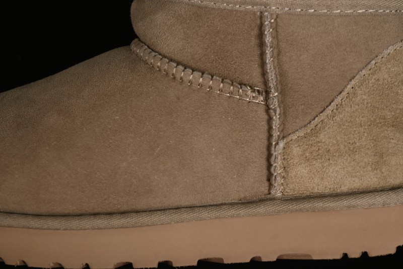 UGG Classic Ultra Mini Short Boots with Genuine Australian Sheepskin and TREADLITE Outsole - 1116109