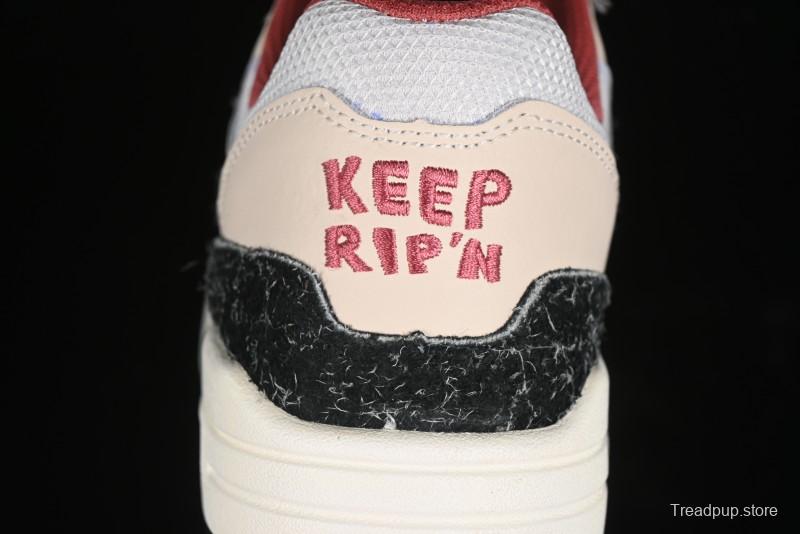 Nike Air Max 1 Retro Running Shoes with Half-Sole Air Cushion - FD5743-200