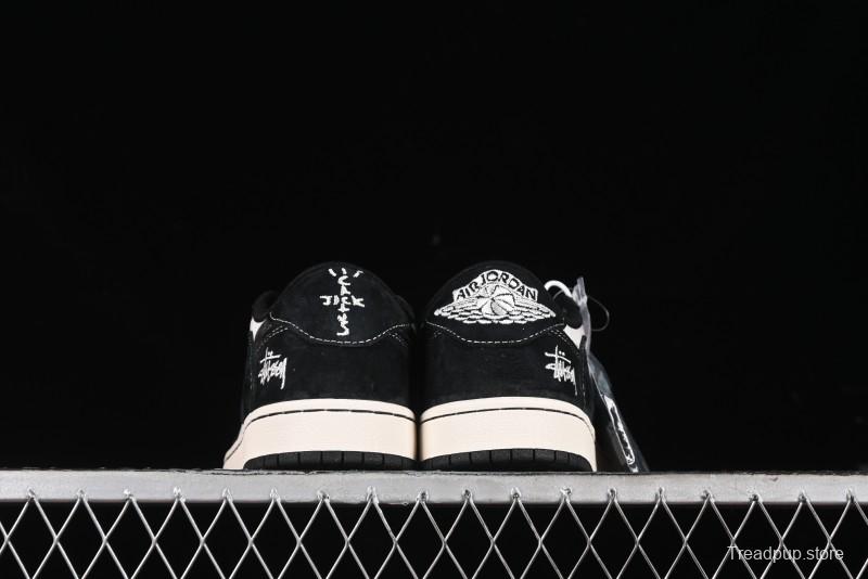 Nike Travis Scott x Fragment Design x Air Jordan 1 Low OG SP AJ1 - XZ3368-555