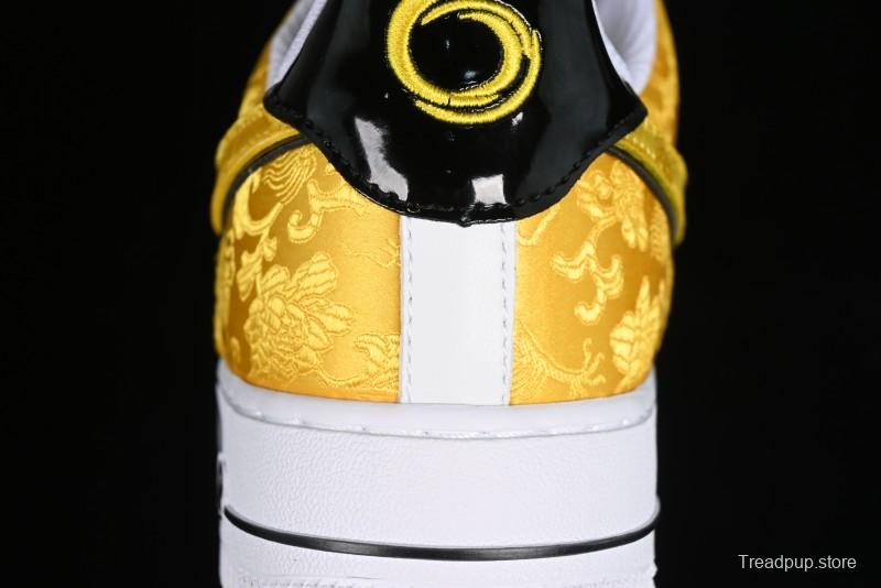 Nike Air Force 1 '07 Low DIY Golden Dragon Embroidery Casual Sneakers - CW2288-202