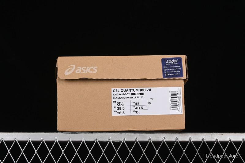 Asics Gel-Quantum 180 VII Retro Breathable Casual Shoes with Cushioning for Men - 1202A412-002