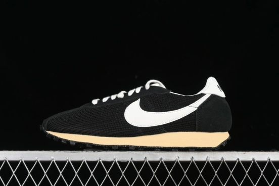 Nike Stussy Roshe Run LD-1000 Comfortable Versatile Non-Slip Durable Waffle Low-Top Casual Running Shoes - HM0950-001