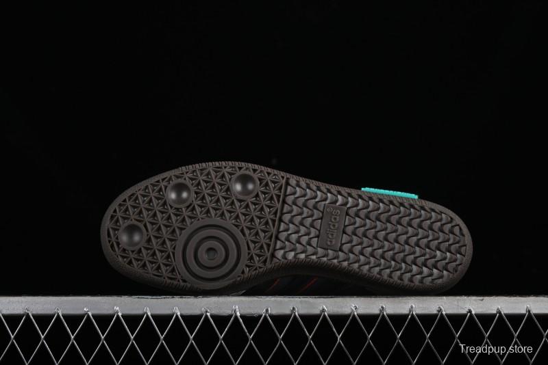 Adidas Originals Samba OG Low Top Casual Sneakers with Panda Mischief Design - IG1024