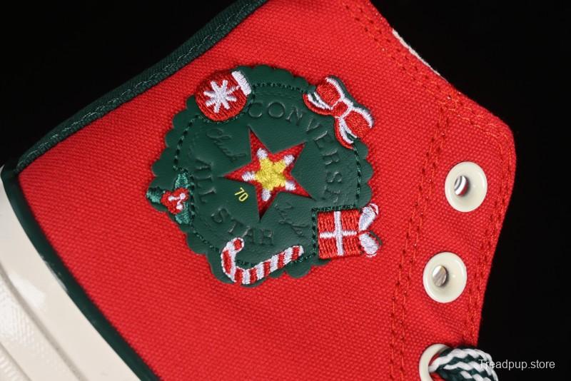 Converse 1970s Christmas Theme High Top Casual Sneakers for Winter - A12454C