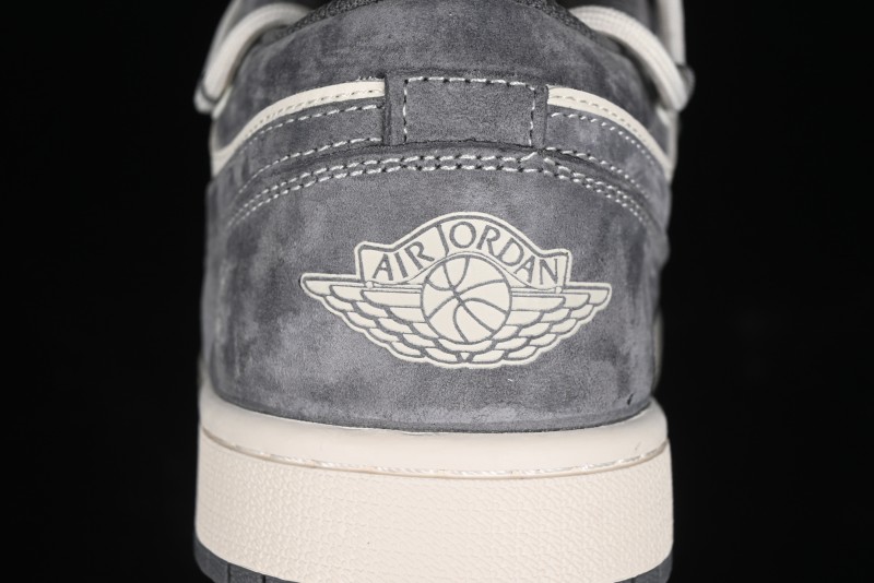 Nike Air Jordan 1 Low Retro Basketball Shoes with Custom Bear Collaboration - SJ9950-018