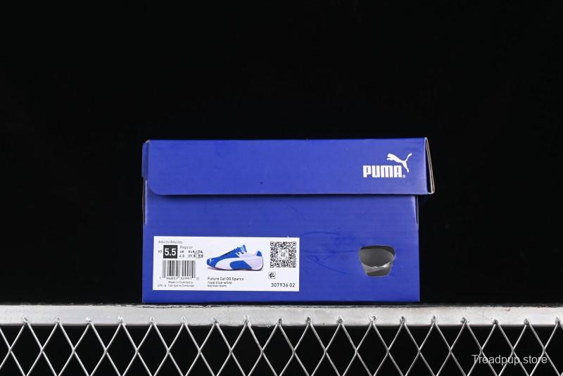 Puma Sparco Future Round Toe Lace-Up Leather Fabric Low-Top Lifestyle Casual Shoes - 307936-02