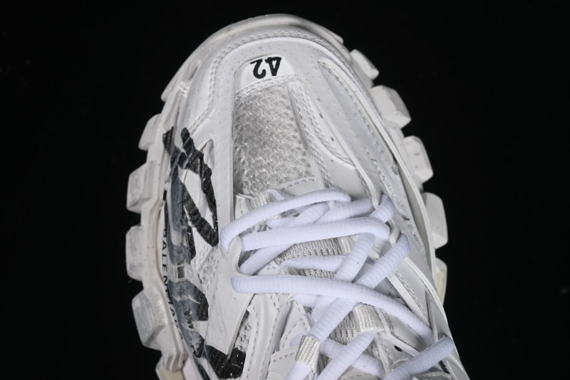 Balenciaga Track Sneaker Tess with Transparent Heel Strap - WTRHW9010