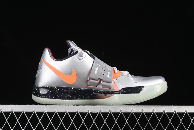 Nike KD 4 Galaxy All Star Basketball Shoes with Zoom Air Cushion and Adaptive Fit System - FD2635-001
