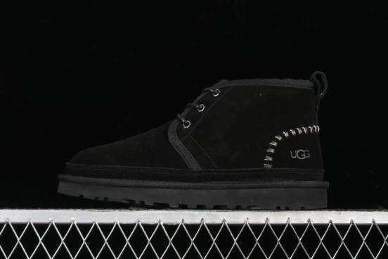 UGG Neumel Moc Ankle Boots in Suede with Shearling Lining - 1153631