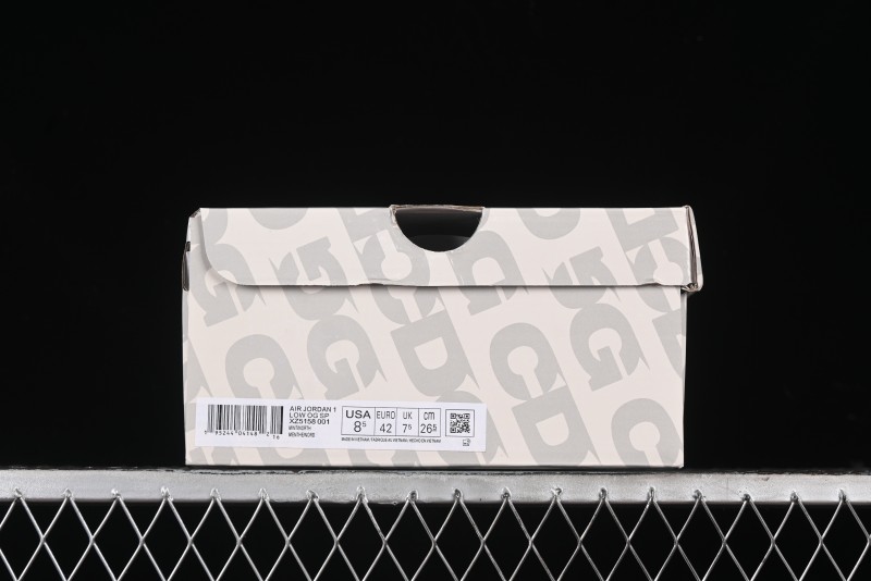 Nike Travis Scott x Fragment Design x Air Jordan 1 Low OG SP AJ1 Supreme North Face Collaboration - XZ5158-001