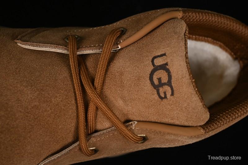 UGG Burleigh Chukka Comfortable Flat Lace-Up Round Toe Fashion Casual Boots - 1151773