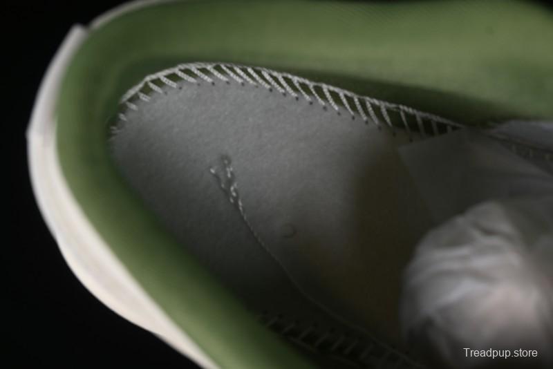 Nike Air Jordan 1 Low OFF-WHITE Collaboration - Retro Basketball Shoes with Beige Green Stitching - CF3688-021