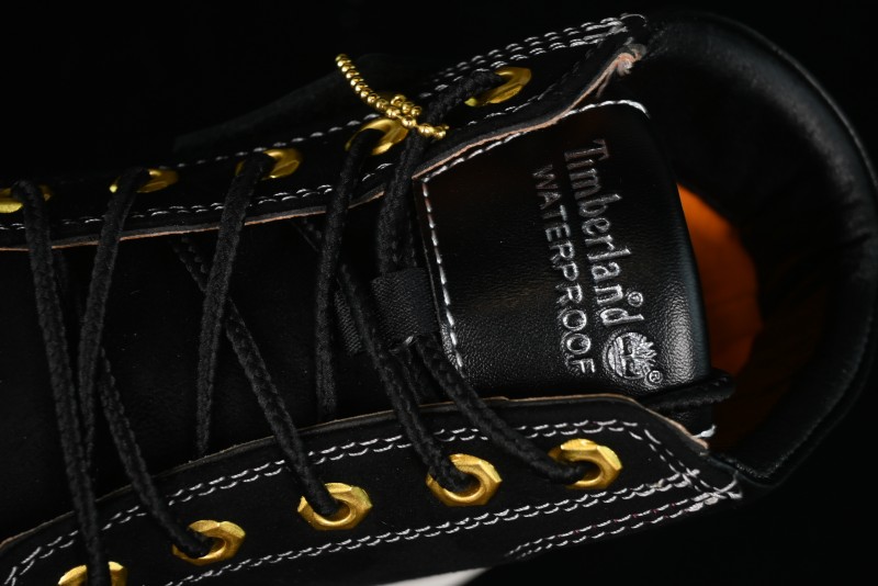 Timberland Classic High Top Yellow Boots TB010063713 Black