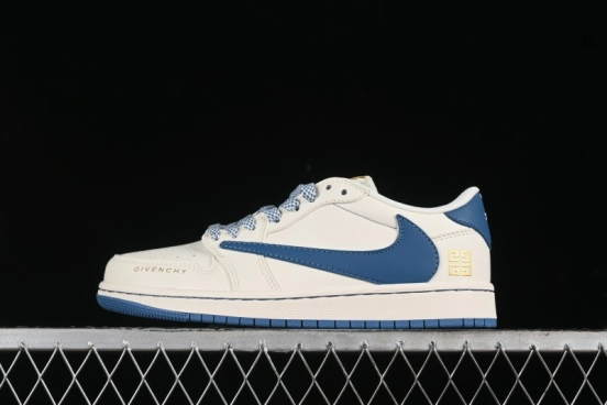 Nike Travis Scott x Fragment Design x Air Jordan 1 Low OG SP AJ1 Retro Casual Sneakers - CF3688-025