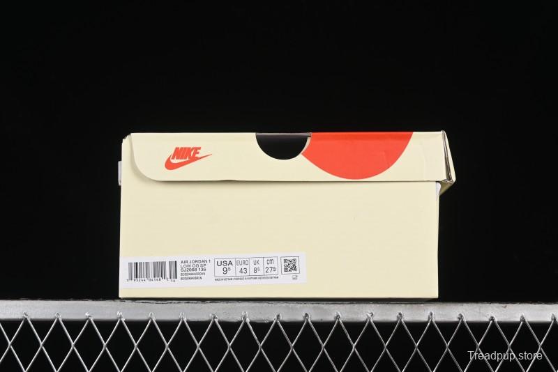 Nike Travis Scott x Fragment Design x Air Jordan 1 Low OG SP AJ1 - SJ2068-136