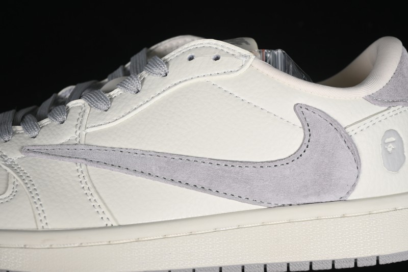 Nike Travis Scott x Fragment Design x Air Jordan 1 Low OG SP AJ1 Casual Sneakers - JH6088-701