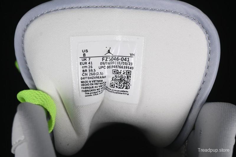 Nike Air Jordan 1 Low AJ1 White Green Double Hook Low-Top Retro Basketball Shoes - FZ5046-041