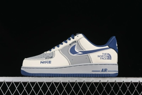 Nike Air Force 1 '07 Low The North Face Collaboration - Blue White Grey - KK1988-016