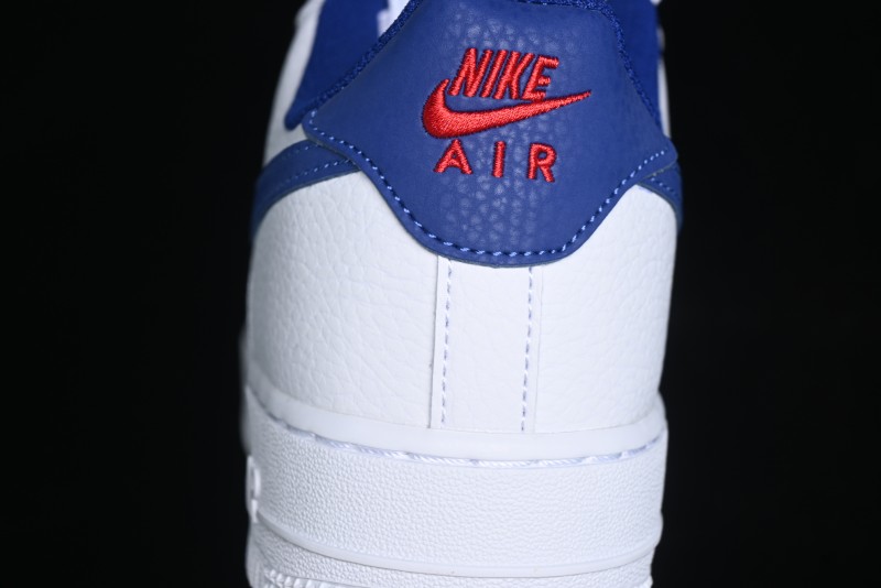 Nike Air Force 1 '07 Low Top Leather Casual Sneakers with Full-Length Air Cushion - CT3839-101