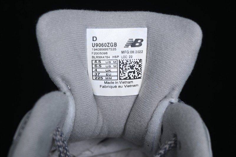 New Balance NB9060 Retro Casual Running Shoes with ABZORB Cushioning - U9060ZGB