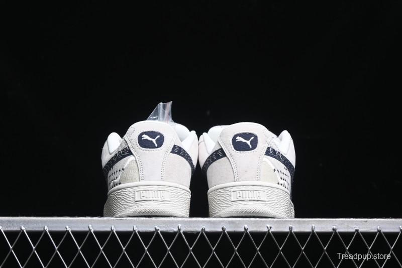 Puma Suede XL Retro Casual Sneakers with Premium Pigskin Upper - 395777-02