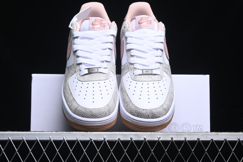 Nike Air Force 1 '07 Low Year of the Snake Themed Low-Top Casual Sneakers - HF2898-100