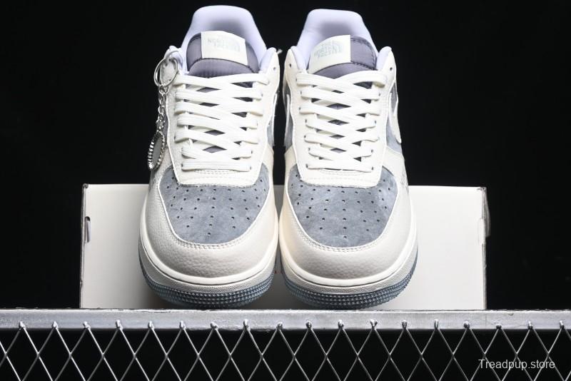 Nike Air Force 1 '07 Low The North Face Collaboration - Beige Grey Sole Low-Top Casual Sneakers - DF0188-014