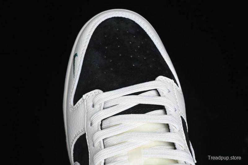 Nike SB Dunk Low Stussy Collaboration - Double Shadow White Hook Anniversary High-End Custom Low-Top Casual Skate Shoes - SF1029-406