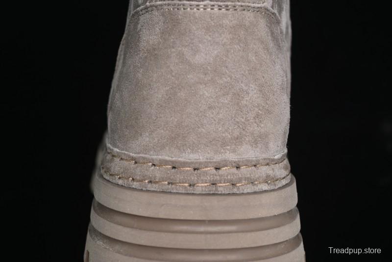 ECCO Cool Series Workwear Leather Anti-Slip Platform Chelsea Boots - 63890801001