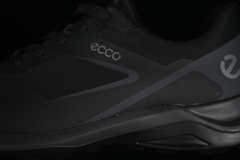ECCO DRIVE Series Outdoor Waterproof Breathable Slip-Resistant Retro Fashion Patchwork Hiking Shoes - 88259401001