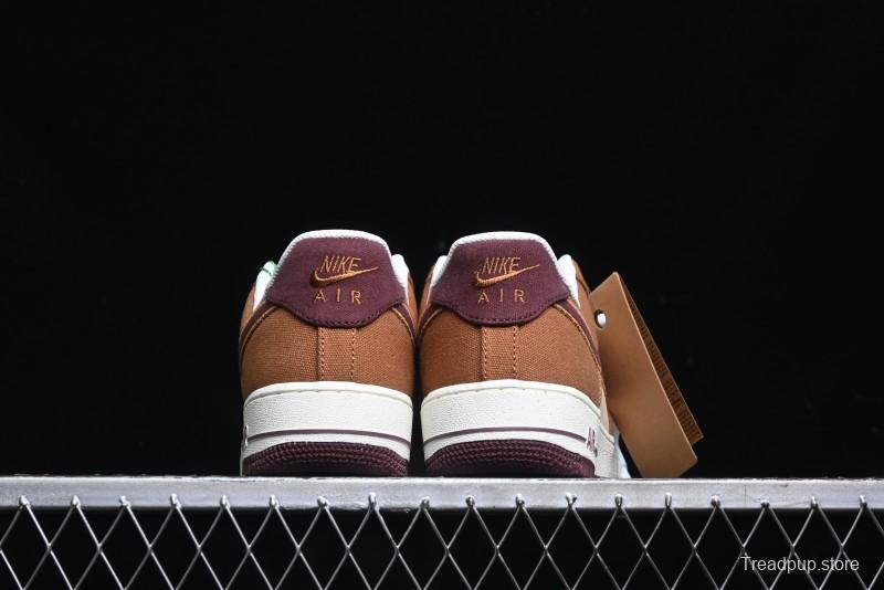 Nike Air Force 1 '07 Low Casual Sneakers with Full-Length Air Cushion - FQ8713-200