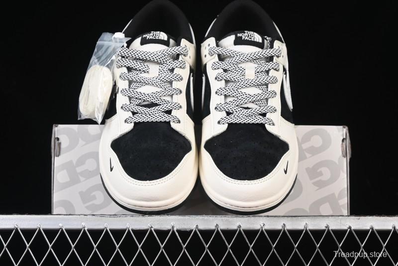 Nike SB Dunk Low The North Face x CDG Anniversary Customized Low-Top Casual Skate Shoes - BB7518-006