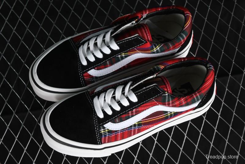 Vans Old Skool 36 DX Anaheim Collection Checkered Low-Top Canvas Sneakers - VN0A38G2PXC