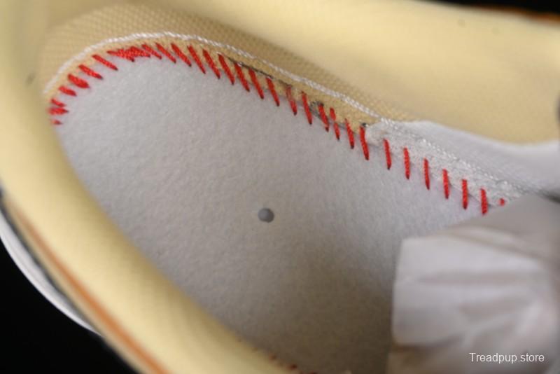 Nike Air Force 1 '07 Low The North Face Collaboration Sport Orange Low-Top Casual Sneakers - DM6688-053