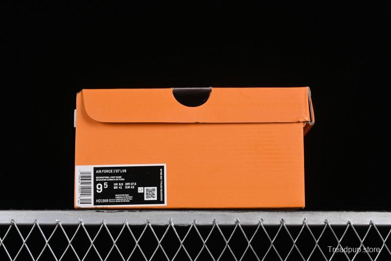 Nike Air Force 1 '07 Low LV Collaboration - Chocolate Pig Casual Sneakers - HD1968-022