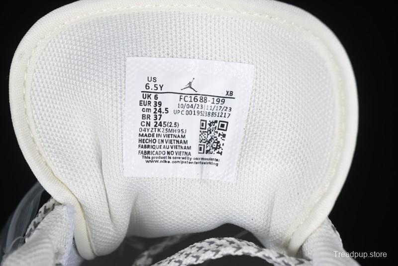 Nike Air Jordan 1 Low Retro Basketball Shoes Custom Stussy Black - FC1688-199