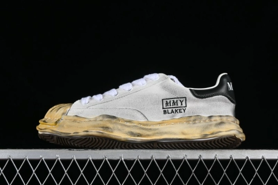 Wayne MMY Original Sole Leather Low Sneaker with Deconstructed Ice Cream Outsole - W.E5