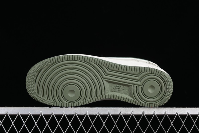 Nike Undefeated x Air Force 1'07 Low Military Green Hemp Rope Casual Sneakers - UT2023-202