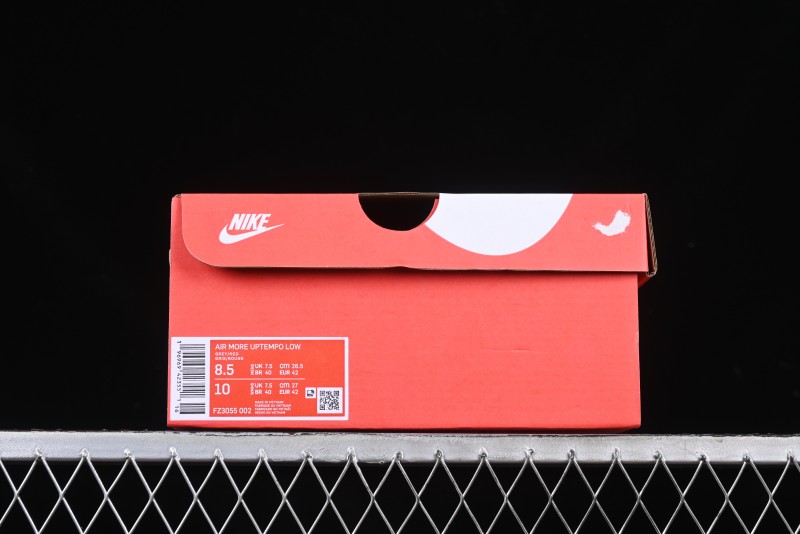 Nike Air More Uptempo Retro Basketball Shoes with Mesh Upper for Breathability - FZ3055-002