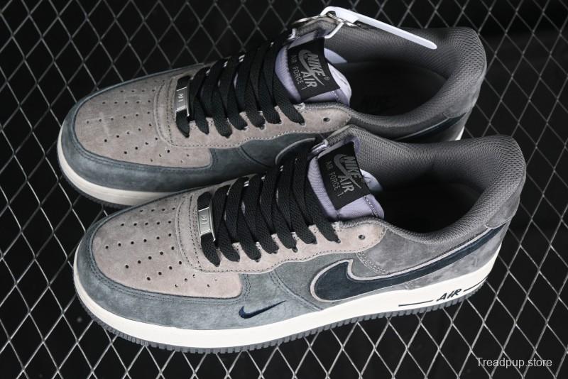 Nike Air Force 1'07 Low "Black Eight" Custom Casual Sneakers for Autumn Winter - YD2425-808