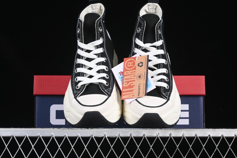 Converse All Star High Top Platform Sneakers with Classic Design - 31312401