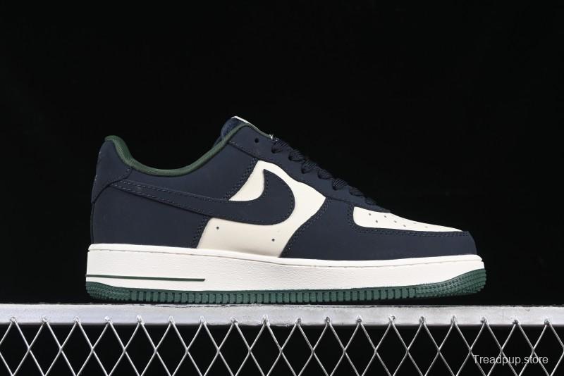 Nike Air Force 1 '07 Low Stussy Collaboration Explosive Blue Low-Top Casual Sneakers - KK1988-040