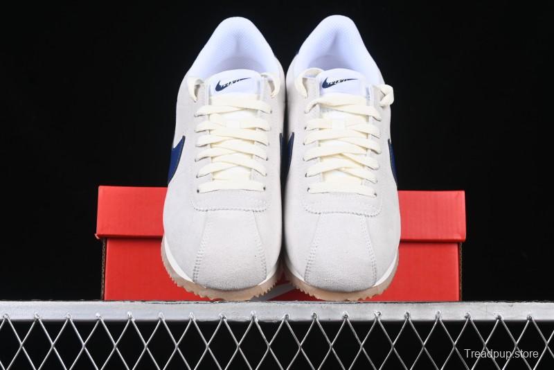 Nike Classic Cortez Leather Retro Running Shoes - FQ8108-110