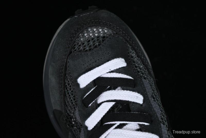 Nike Sacai VaporWaffle 3.0 Deconstructed Sneakers with Overlapping Swoosh and Double Tongue - CV1363-105