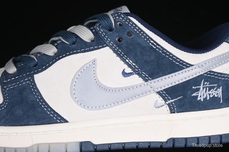 Nike SB Dunk Low Stussy Anniversary Custom Low-Top Casual Skate Shoes - DM6868-030