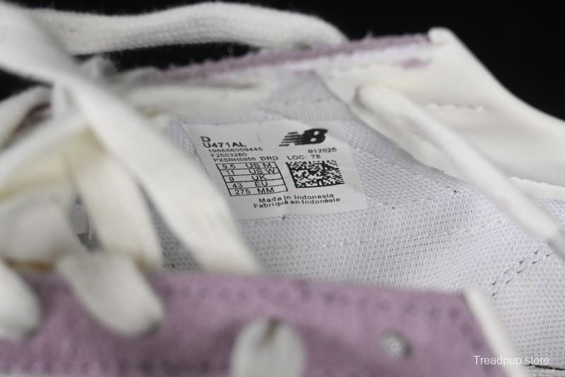 New Balance NB471 Series Fabric Split Leather Casual Lifestyle Shoes - U471AL