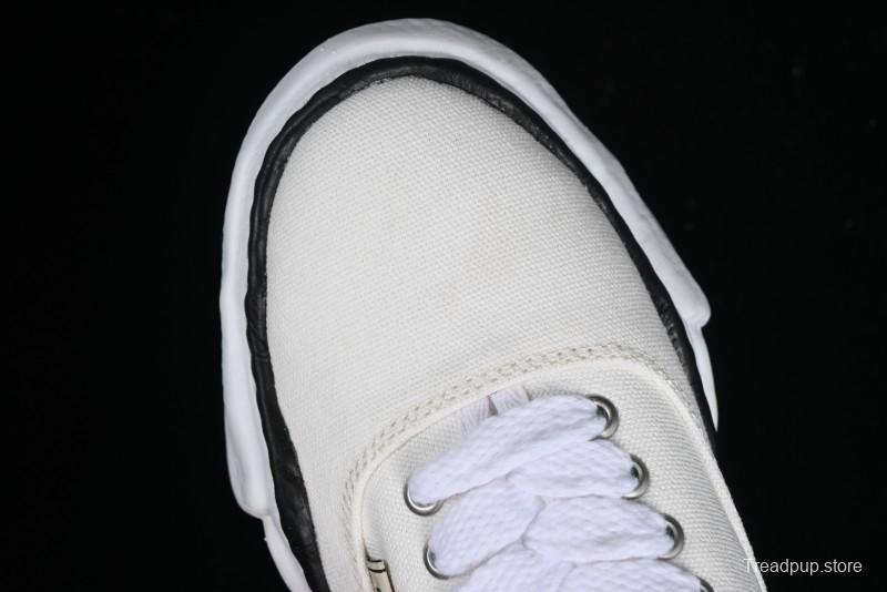 Wayne Original Sole Leather Low Sneaker with Melted Ice Cream Outsole - W.E5